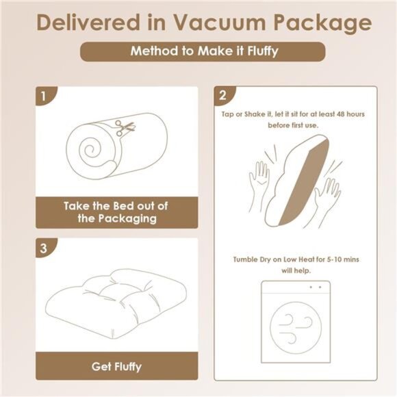 Large Plush Dog Pet Bed,Washable Dog mat with Non-Slip Bottom Large Dogs 38x26 - Picture 6 of 7